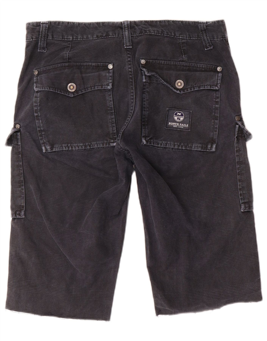 Pantaloncini cargo da uomo NORTH SAILS IT 48 medi W34 blu navy pied de poule