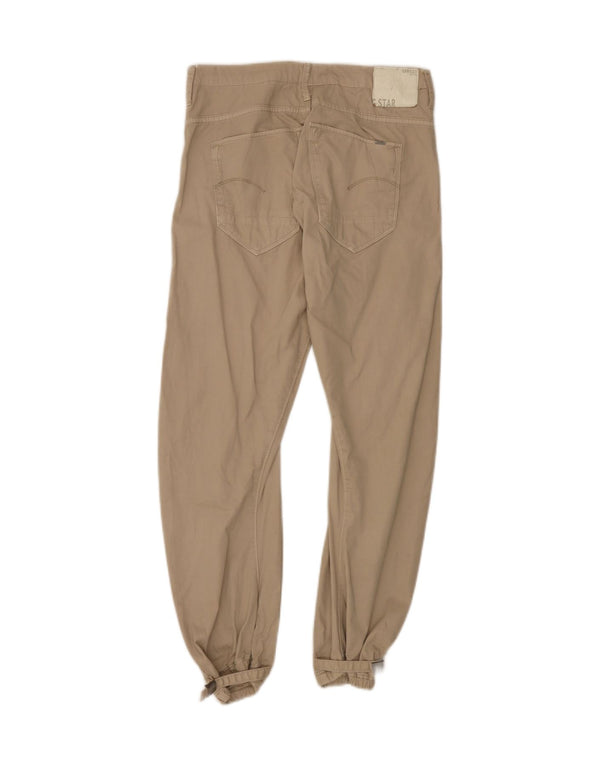 Pantaloni casual da jogging da donna G-Star W28 L27 Beige