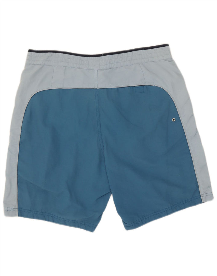 Pantaloncini da bagno grafici da uomo Jack Wills blu medio color block