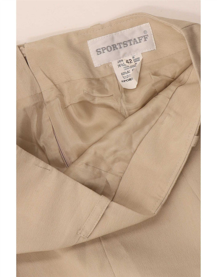 Minigonna da donna Sport Staff IT 42 media W32 Rayon beige