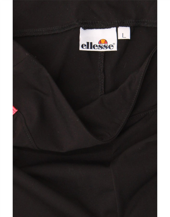 Leggings grafici da donna Ellesse UK 14 Large Black Colourblock