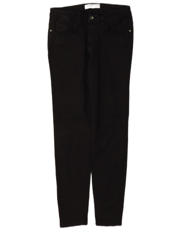 Jeans skinny da donna Zara EU 38 Small W28 L28 Cotone nero