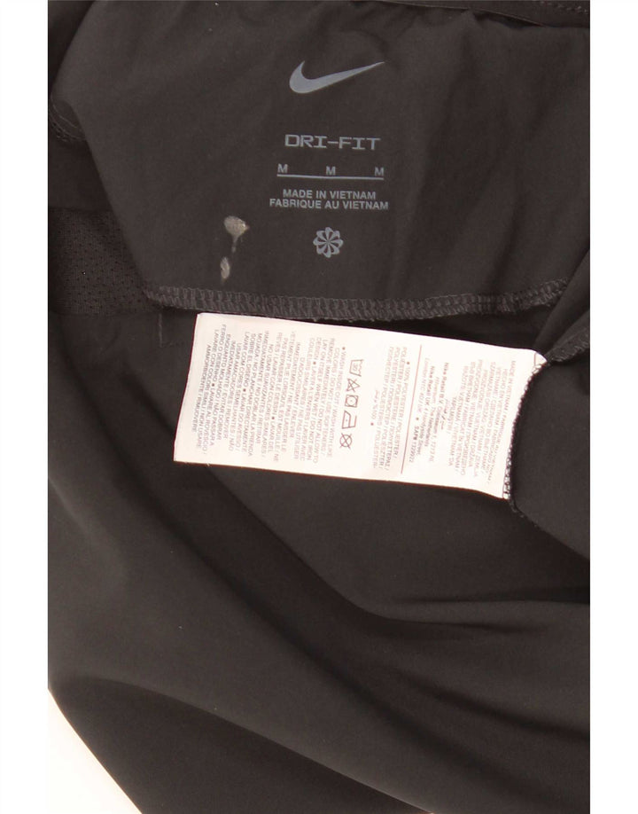 Pantaloncini sportivi Nike Dri Fit da uomo, poliestere medio nero