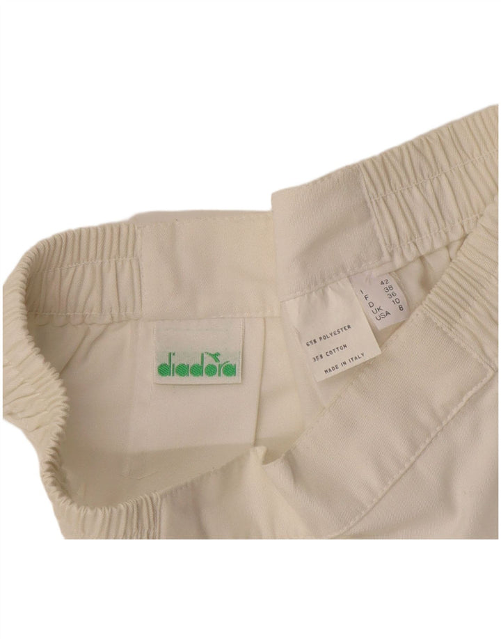 Gonna da tennis da donna Diadora UK 10 piccola bianca in poliestere