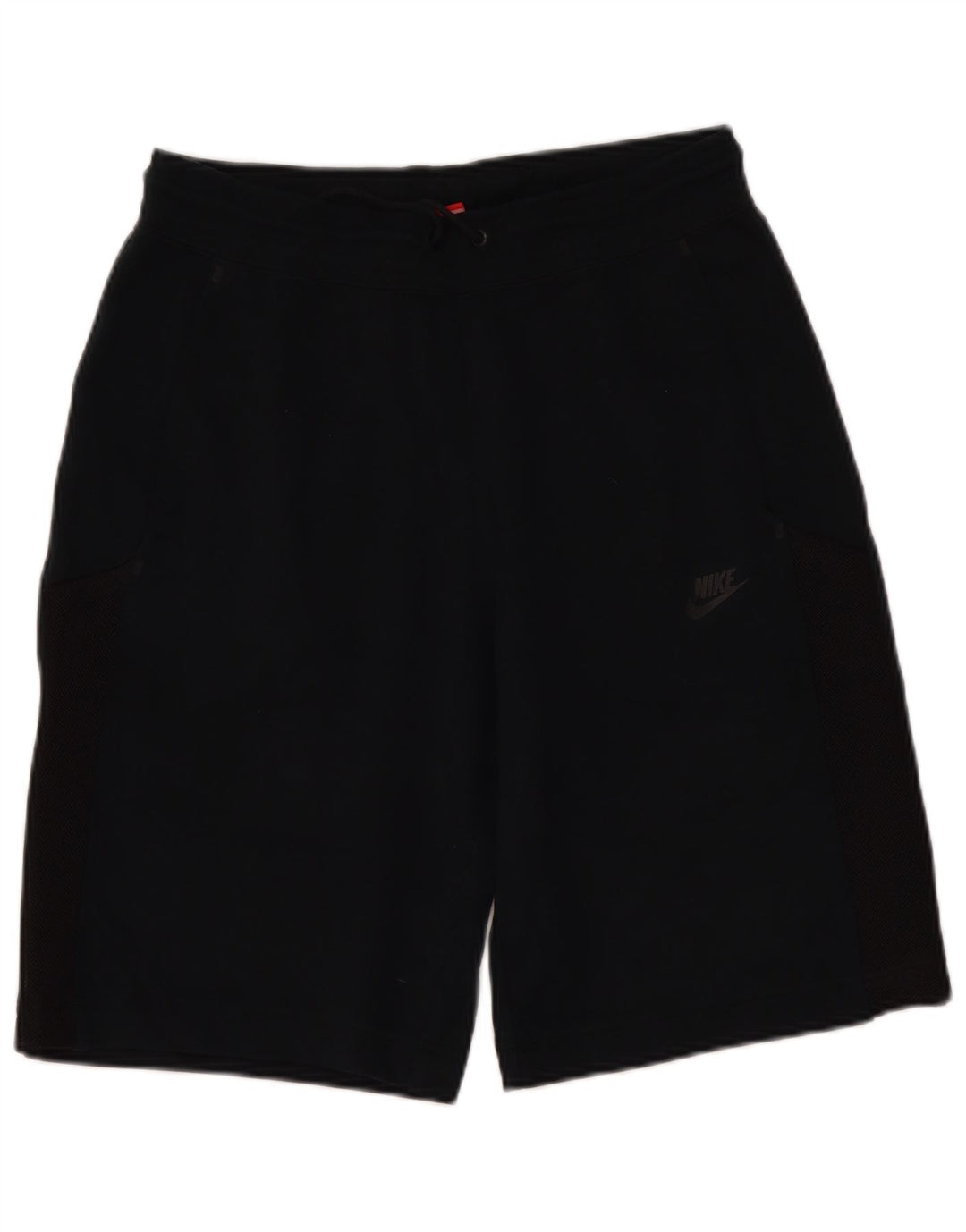 Pantaloncini sportivi Nike da uomo, cotone medio nero