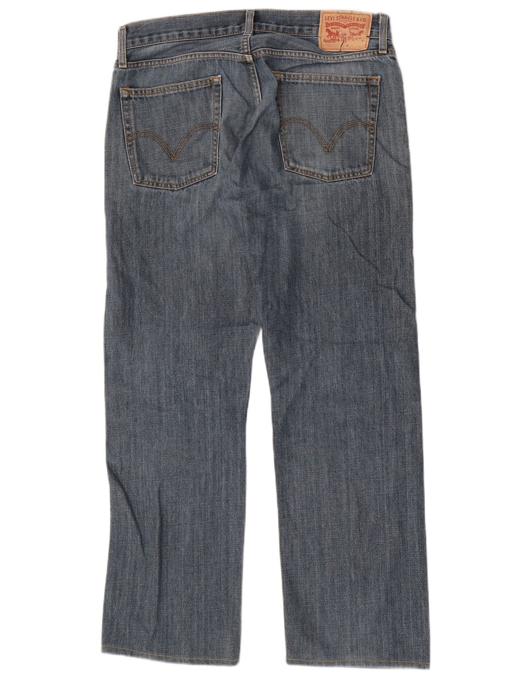 Levi's Uomo 514 Jeans dritti W36 L31 Cotone Blu