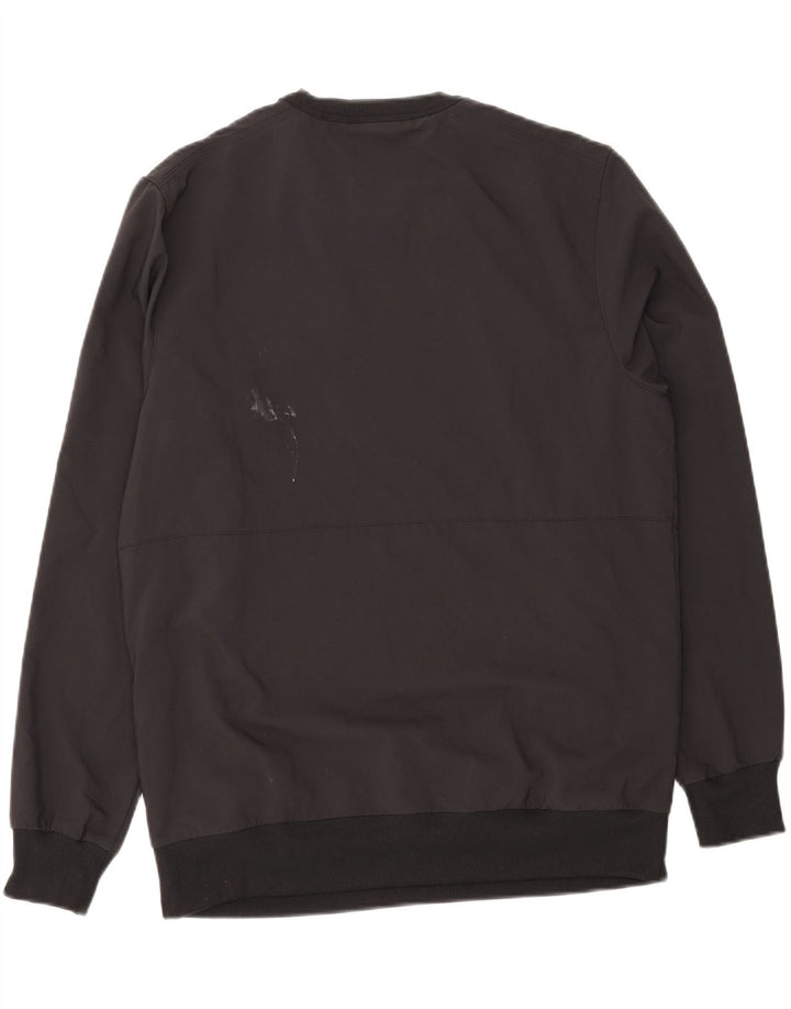 UMBRO Mens Graphic Sweatshirt Jumper Medium Black Polyester