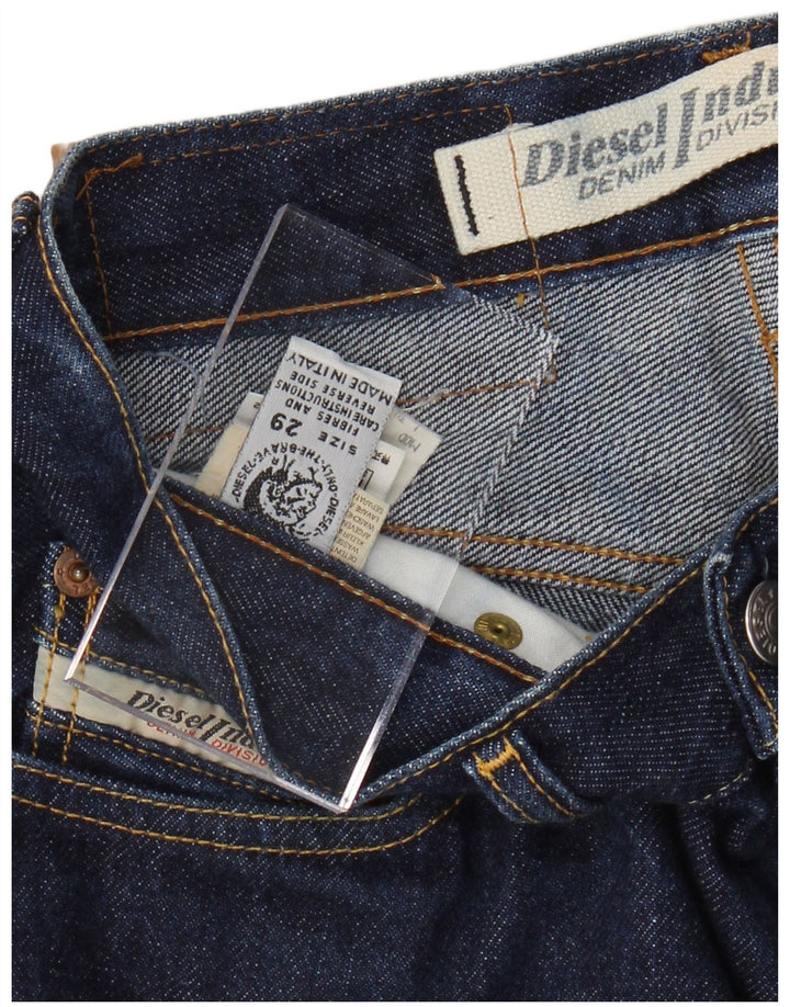Jeans bootcut da uomo DIESEL W29 L33 cotone blu navy