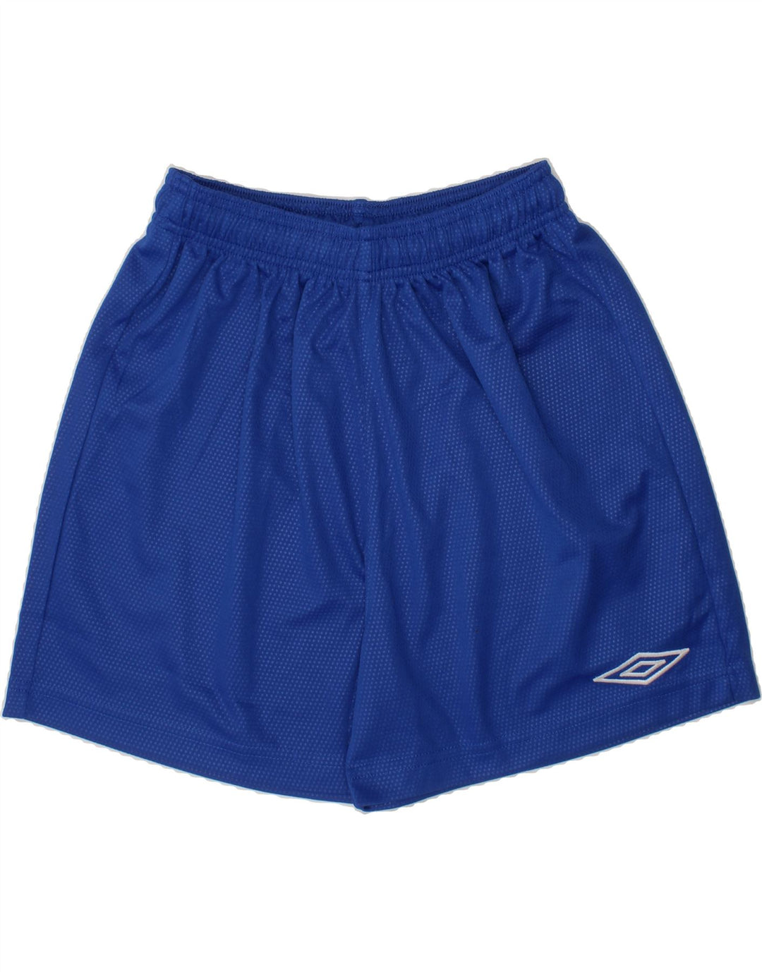 UMBRO Boys Sport Shorts 13-14 Years  Blue Spotted Polyester Vintage Umbro and Second-Hand Umbro from Messina Hembry 