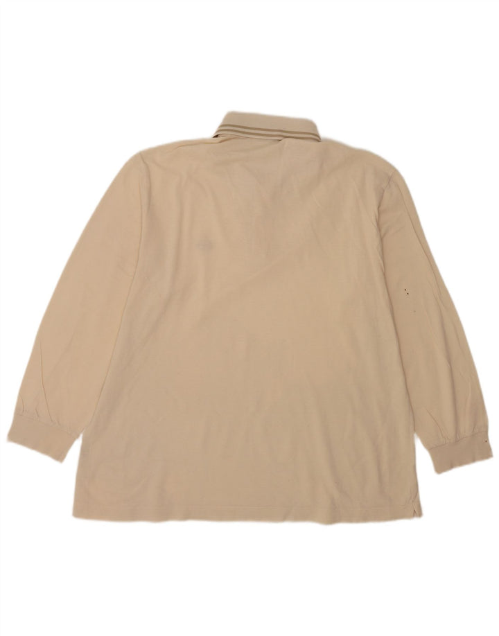 Polo da uomo a maniche lunghe Sergio Tacchini XL Beige