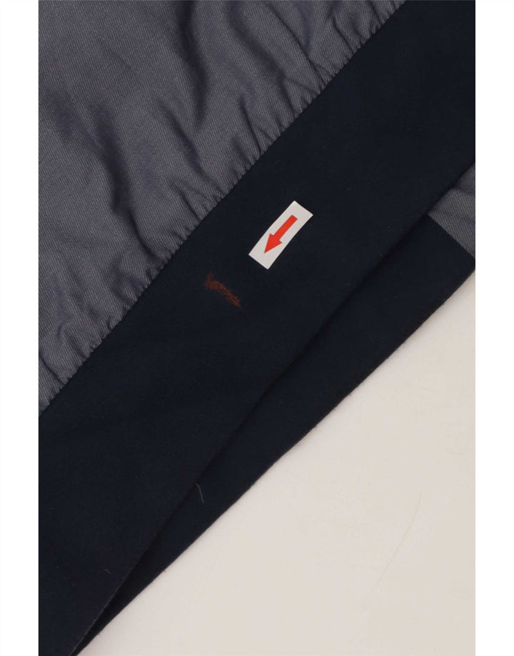 Giubbotto bomber da uomo Marks & Spencer UK 46 3XL Cotone color block blu