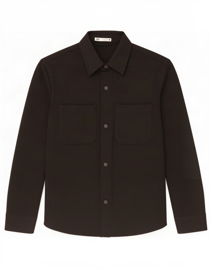 Camicia Zara da uomo piccola in poliestere nero