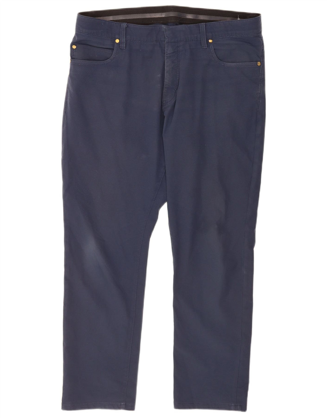 Pantaloni casual dritti Nike da uomo W36 L27 poliestere blu navy