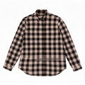 Camicia da donna Zara UK 14 Large in cotone a quadretti nero
