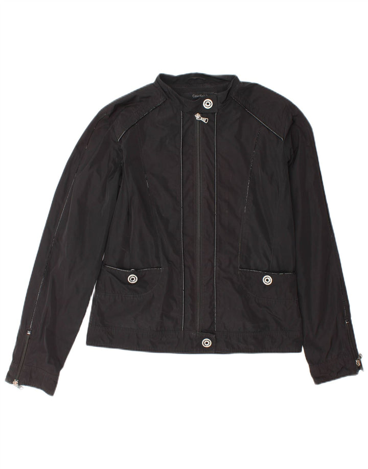 Giubbotto bomber da donna Calvin Klein UK 12 medio nero