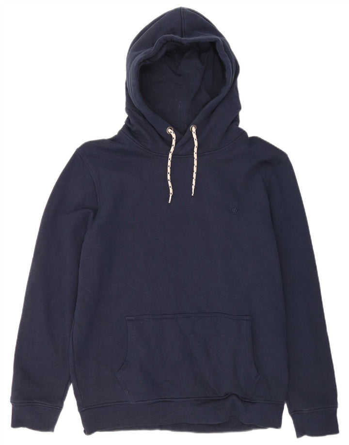 Felpa con cappuccio da uomo Fat Face, cotone medio blu navy