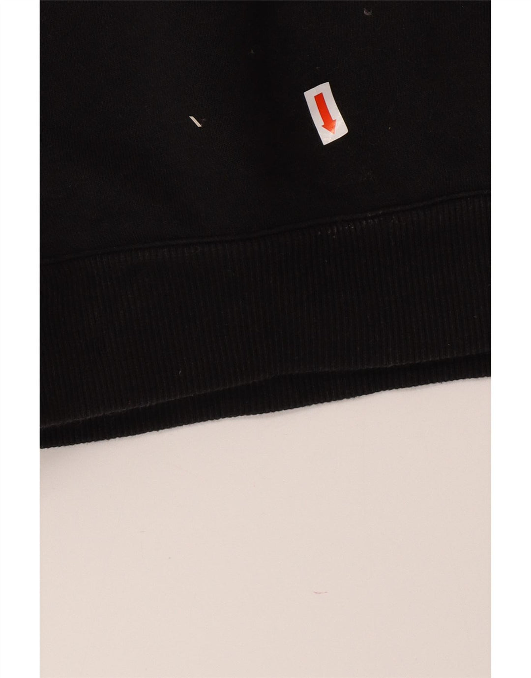 REEBOK Felpa con cappuccio grafica da uomo XL in cotone nero