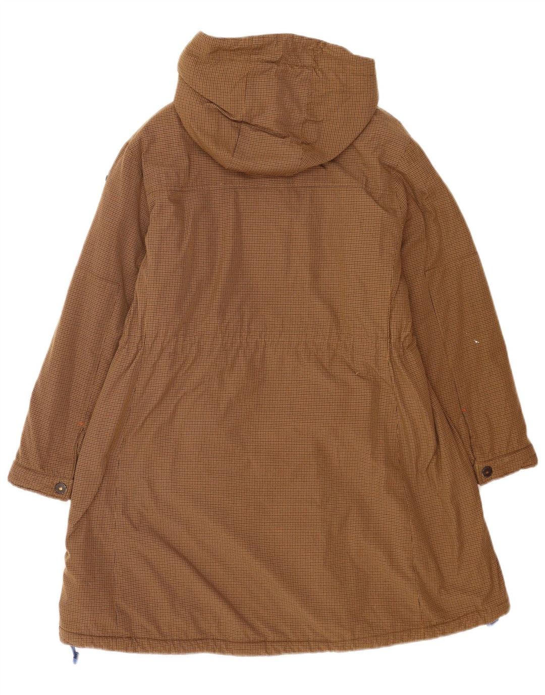 Giacca Parka con cappuccio da donna Invicta UK 6 XS Marrone pied de poule in poliammide