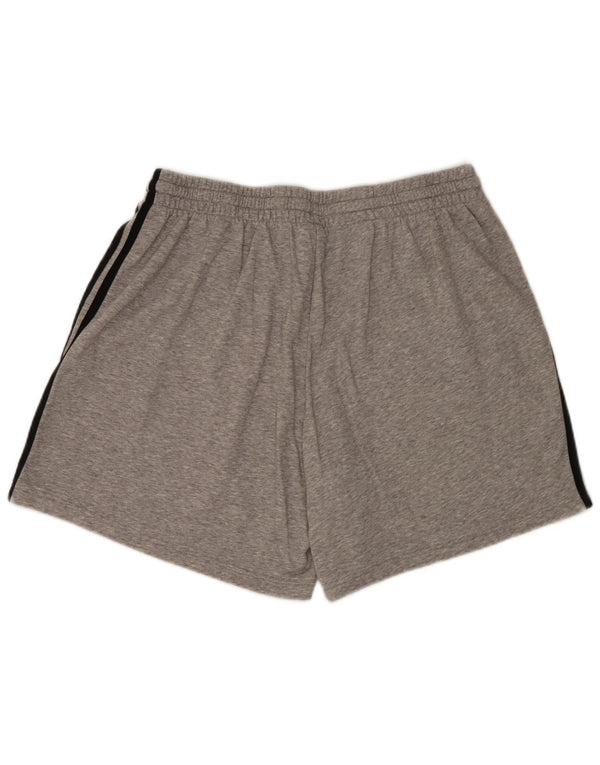 Pantaloncini sportivi da uomo Adidas 2XL cotone grigio