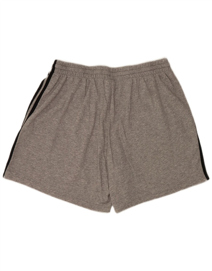 Pantaloncini sportivi da uomo Adidas 2XL cotone grigio