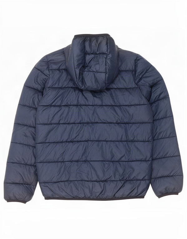 Giacca imbottita con cappuccio da uomo Champion UK 38 poliestere medio blu navy