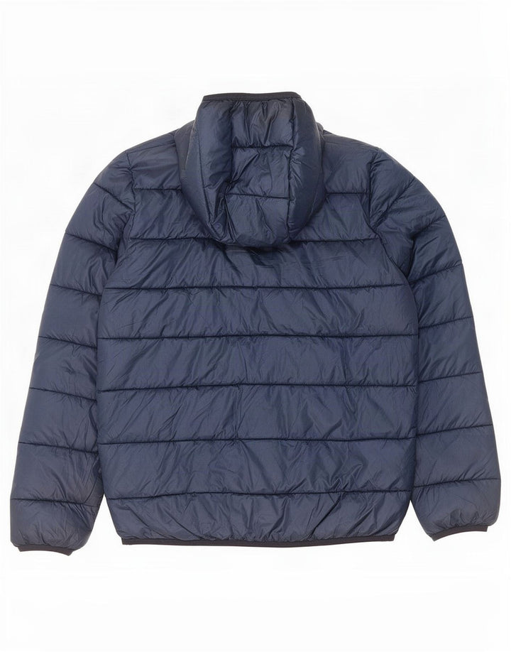 Giacca imbottita con cappuccio da uomo Champion UK 38 poliestere medio blu navy