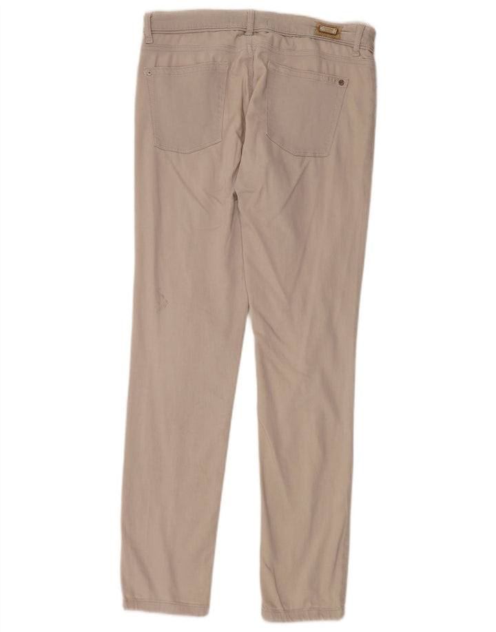 Pantaloni casual slim da donna Zara EU 40 medi W30 L32 Beige