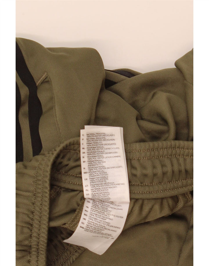 Pantaloni da tuta Adidas Aeroready da uomo in poliestere kaki medio