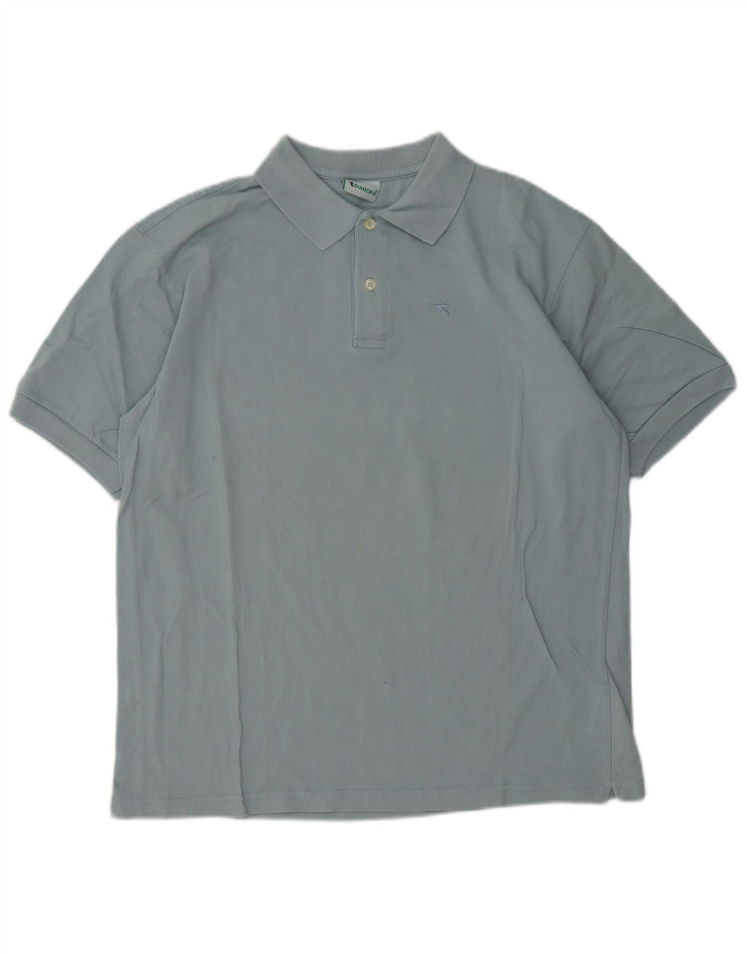Polo Diadora Uomo Large Blu Cotone