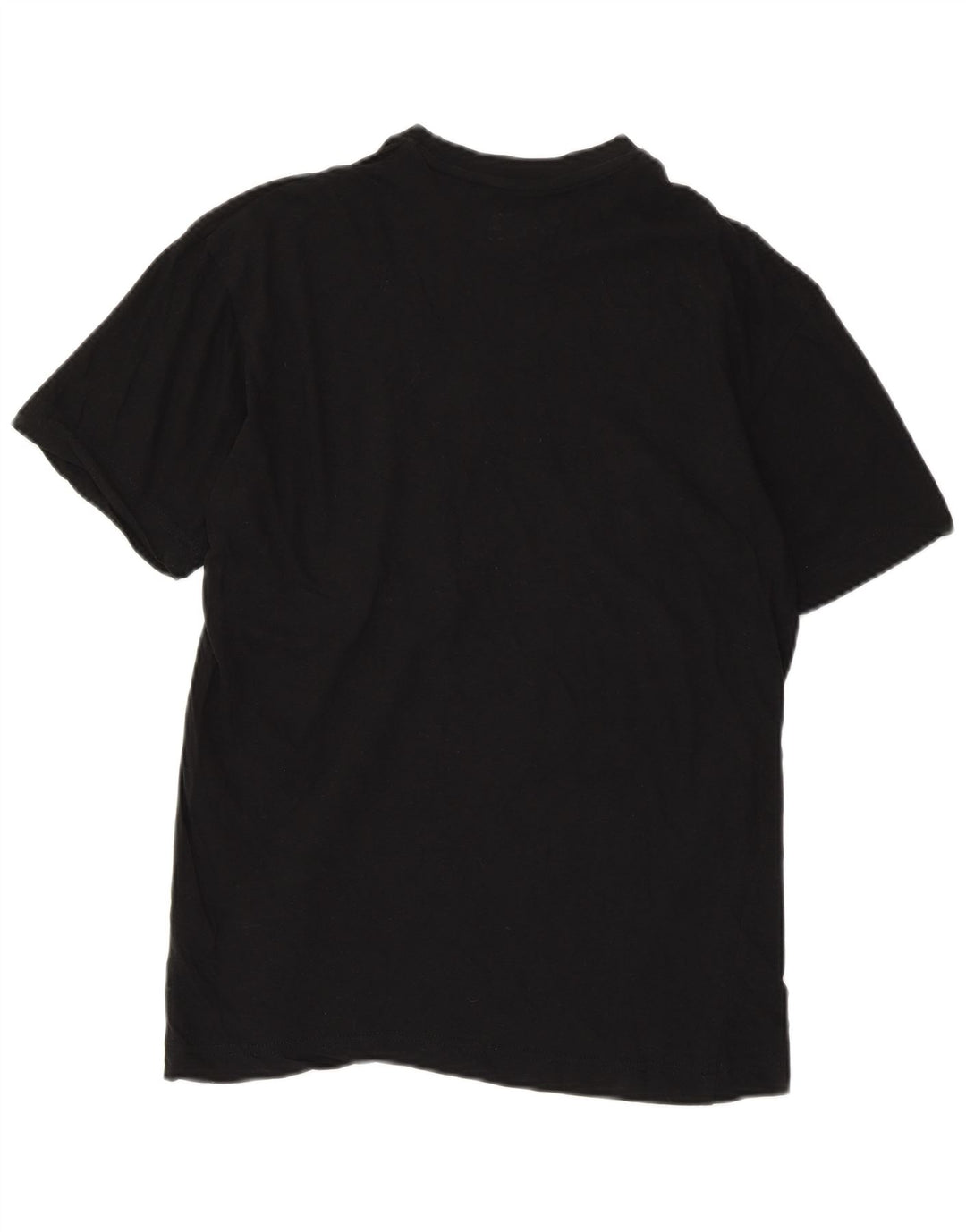 T-shirt grafica da donna KAPPA Top UK 14 grande cotone nero