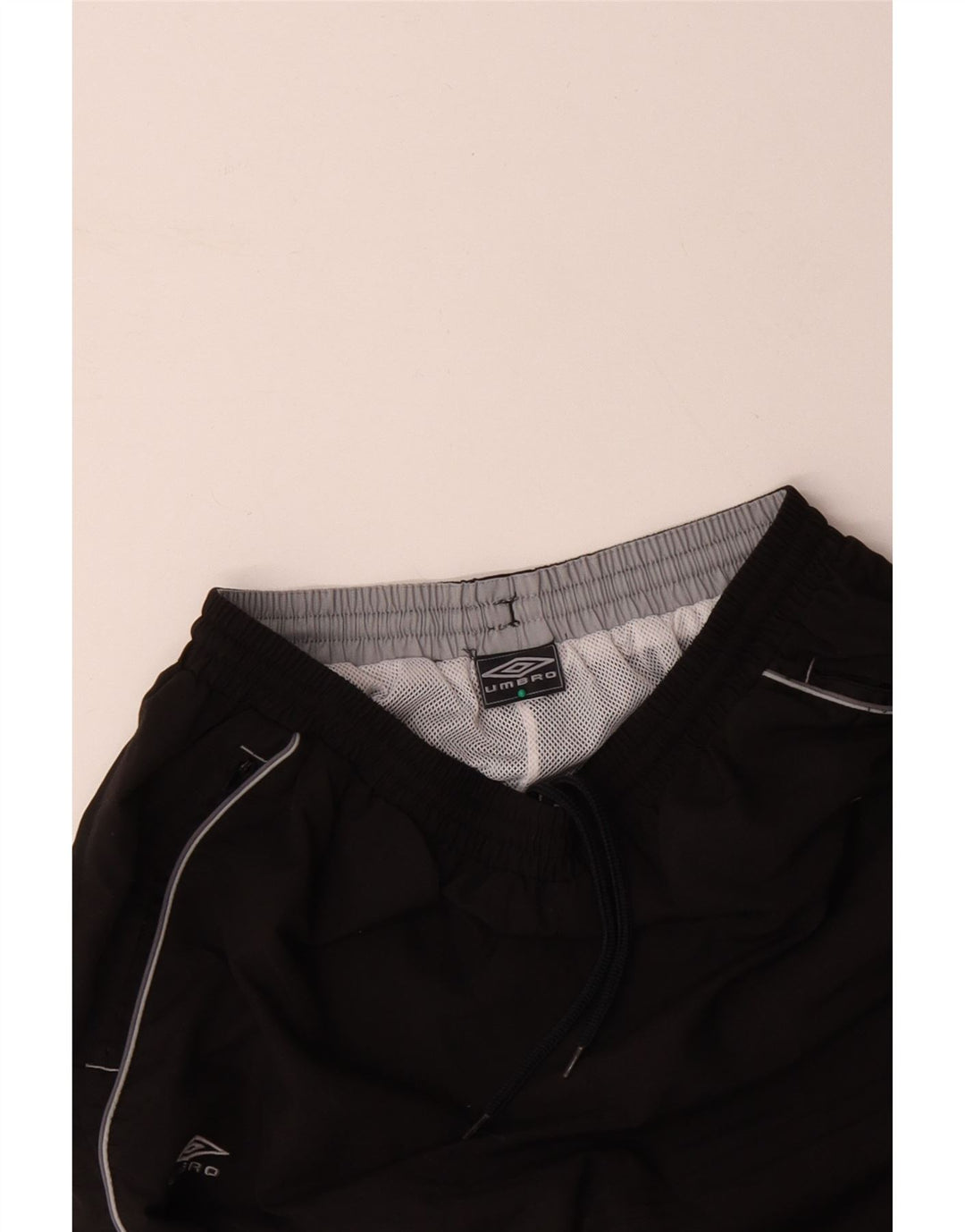 UMBRO Pantaloni da tuta con grafica da uomo Joggers Large Poliestere nero