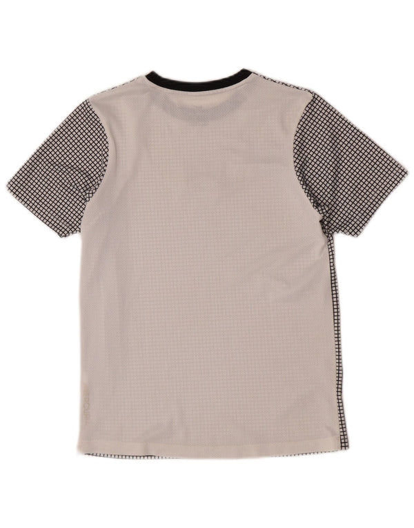 T-shirt grafica Nike CR7 da ragazzo, 12-13 anni, a quadri bianchi grandi