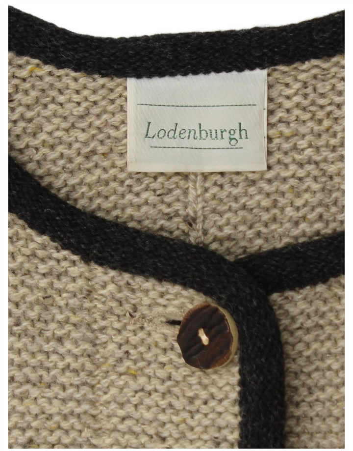 Maglione cardigan da donna Lindbergh IT 48 XL Lana vergine screziata grigia