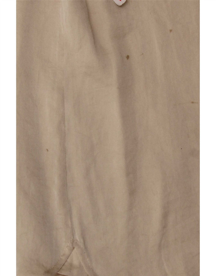 Camicia da donna Jigsaw UK 12 Poliestere beige medio