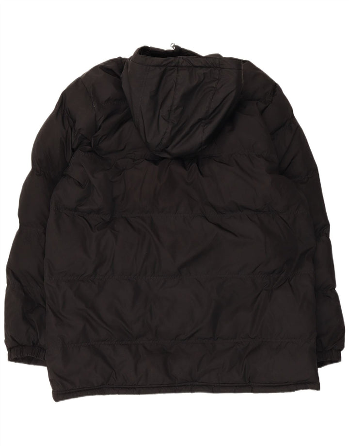 Giacca imbottita con cappuccio Nike Storm-Fit da uomo UK 40 grande poliestere nero