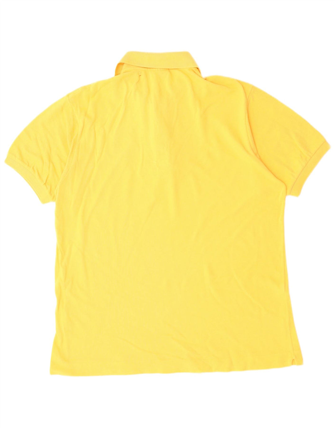 Polo da uomo LACOSTE taglia 5 grande in cotone giallo