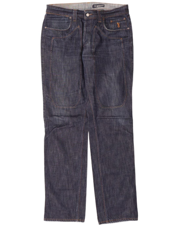 Jeans dritti da uomo JECKERSON W38 L36 cotone blu