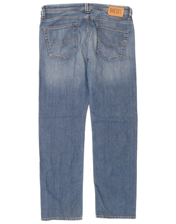 Jeans dritti da uomo Diesel Larkee W36 L32 cotone blu