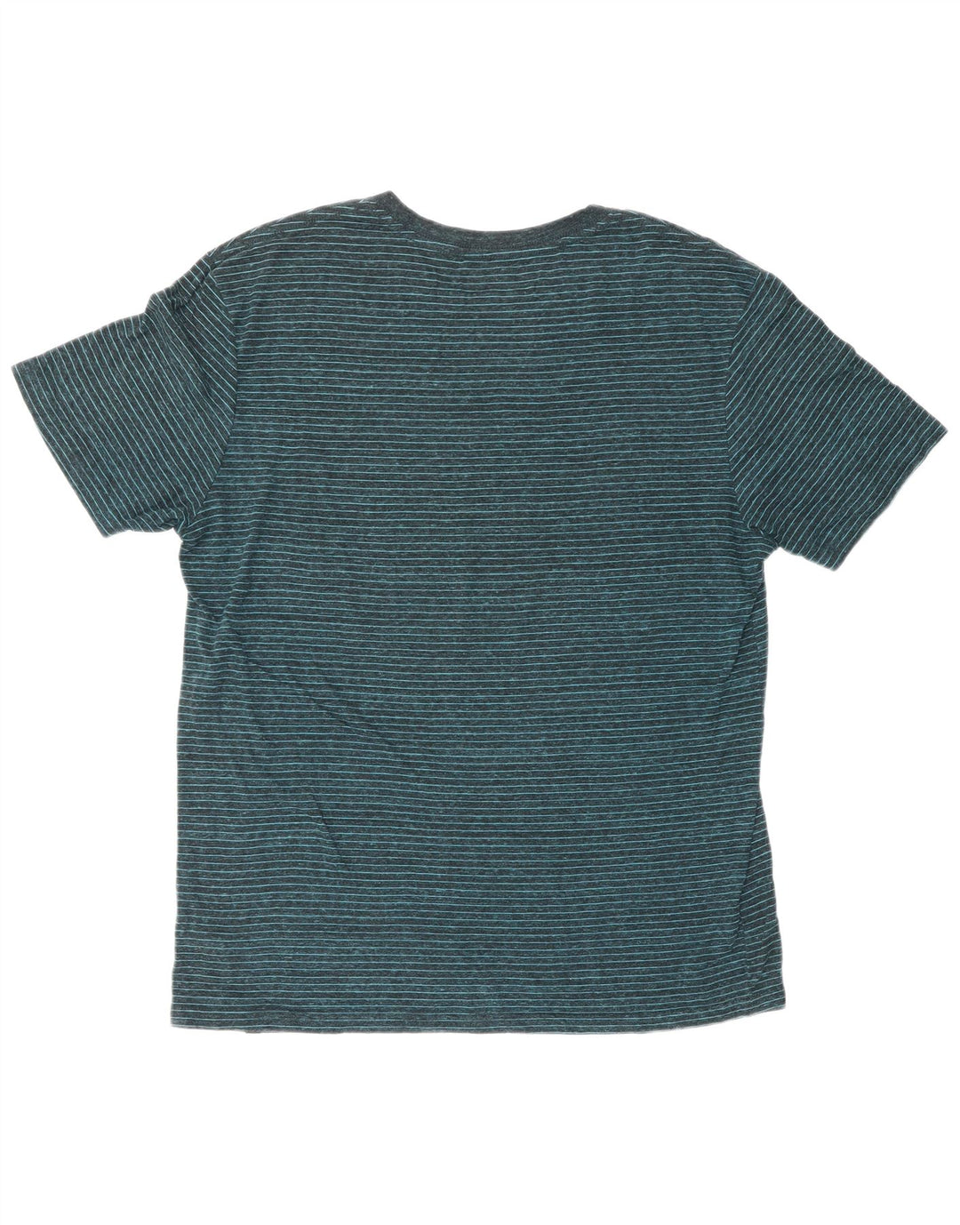 HURLEY T-shirt grafica da uomo con vestibilità premium, top grande in poliestere gessato blu