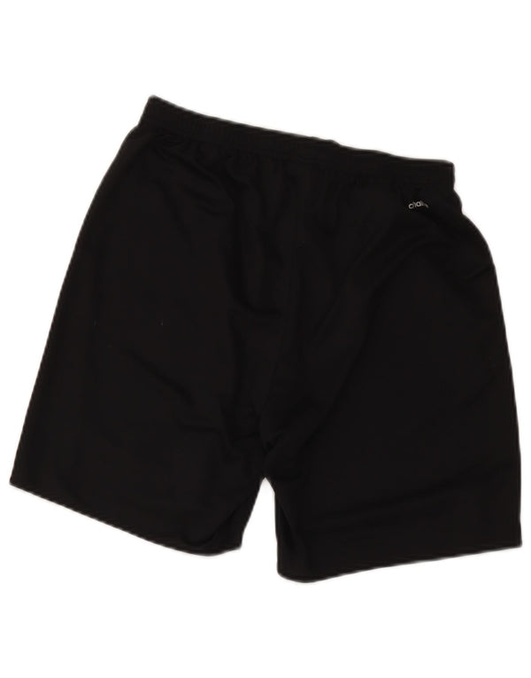 Pantaloncini sportivi Adidas Climalite da uomo medio poliestere nero