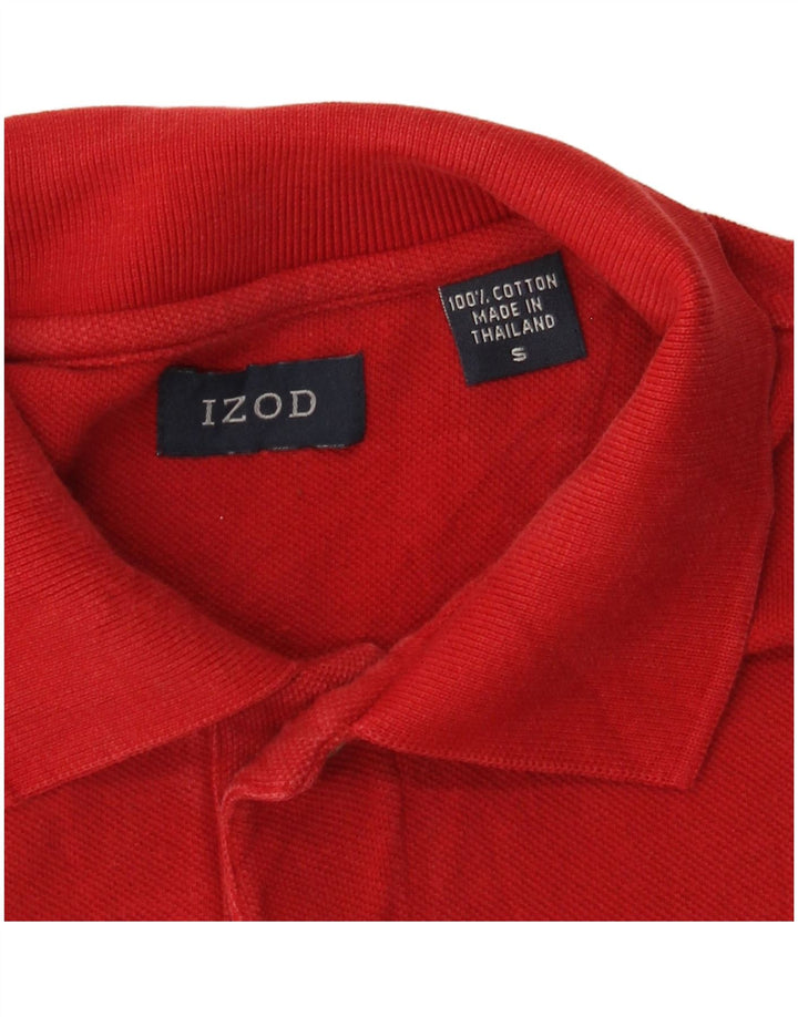 Polo da uomo IZOD piccola rossa in cotone