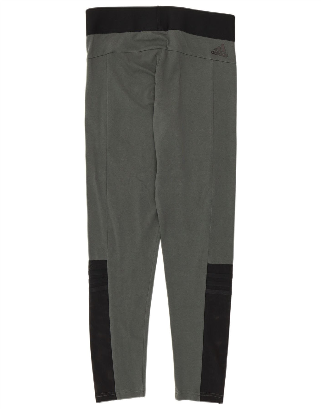 Leggings Adidas da donna UK 12/14 Cotone color block grigio medio