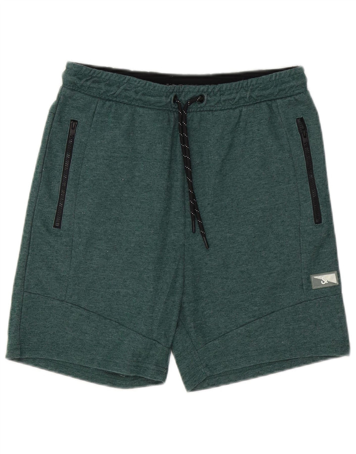 JACK & JONES Pantaloncini sportivi da uomo XS Verde Poliestere