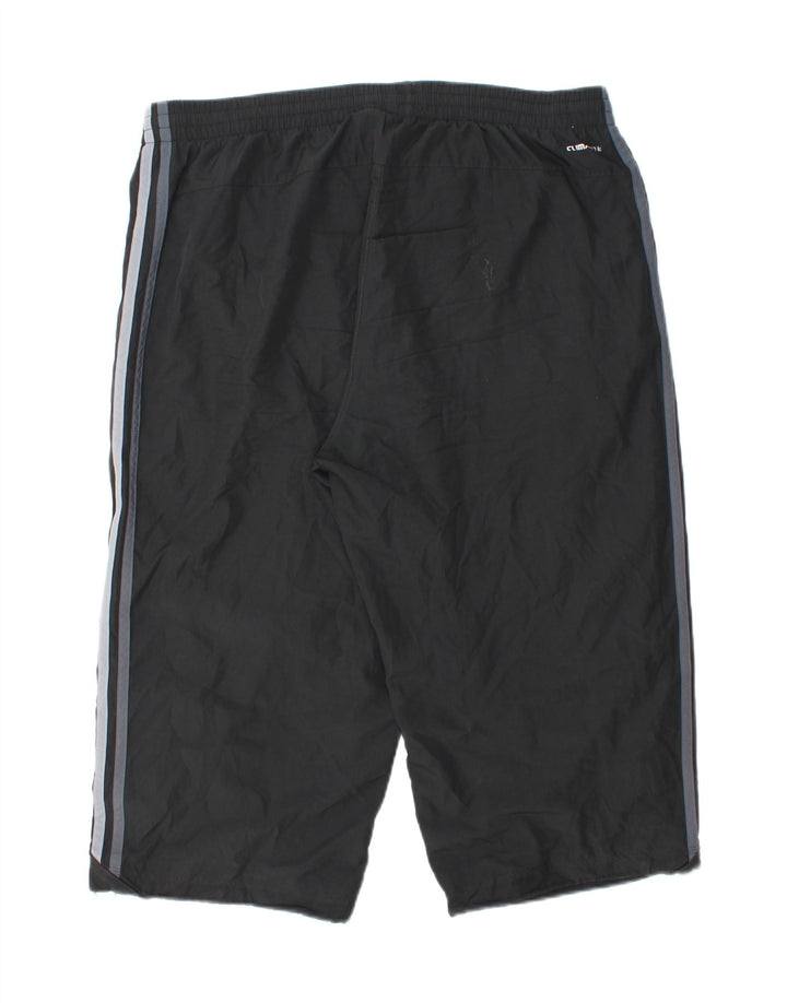 ADIDAS Mens Climalite Sport Shorts Large  Black Polyester