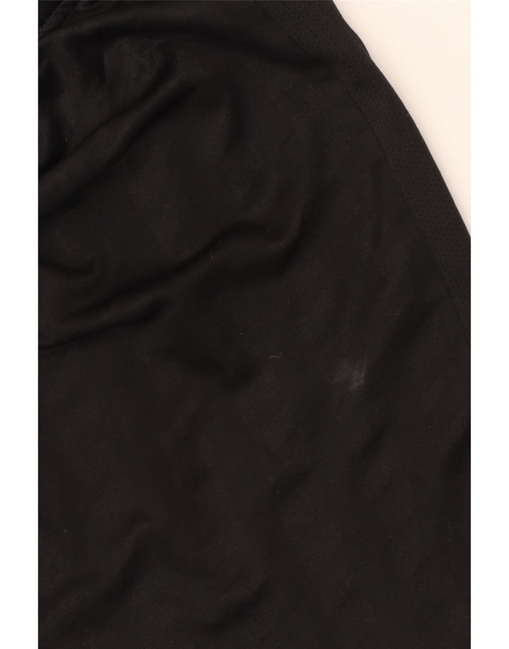 Pantaloncini sportivi Nike Dri Fit da uomo, poliestere medio nero