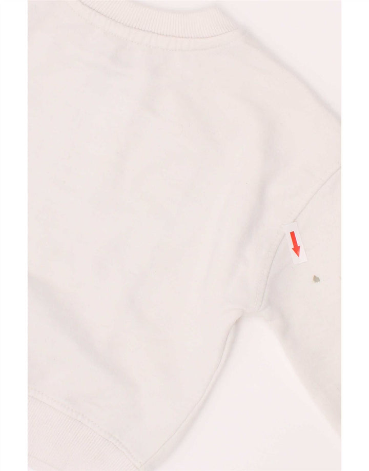 Felpa con grafica Dkny per ragazzi, 2-3 anni, cotone bianco