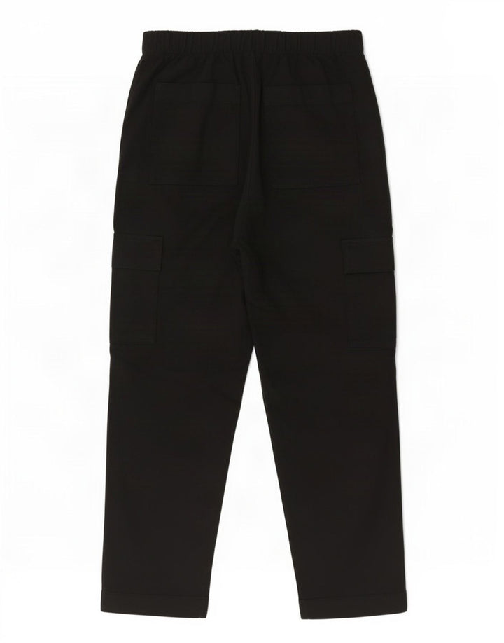 Pantaloni cargo dritti da donna Gap grandi W34 L29 cotone nero