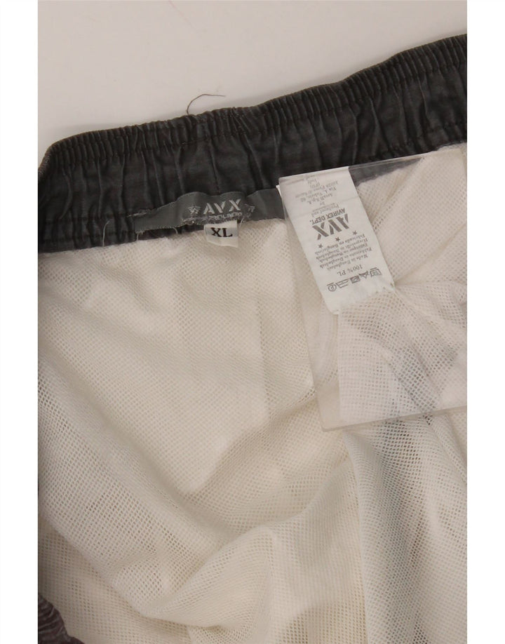 Pantaloncini da bagno grafici da uomo AVIREX XL poliestere bianco