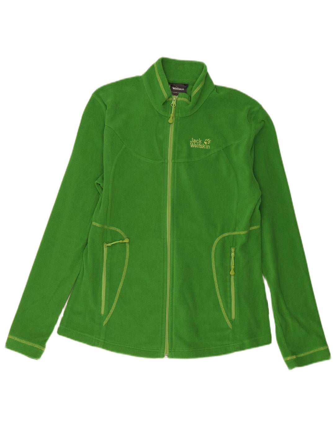 Giacca in pile da donna JACK WOLFSKIN UK 16 Large Verde