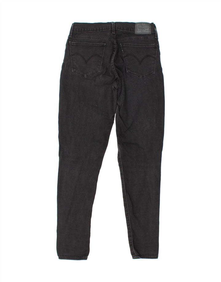 LEVI'S Womens 710 Super Skinny Jeans W27 L30 Black Vintage Levi's and Second-Hand Levi's from Messina Hembry 
